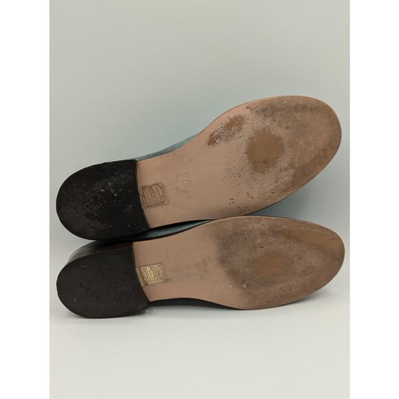 J Crew | Slate Green Winona Suede Loafers | Size 8.5 - Picture 9 of 12